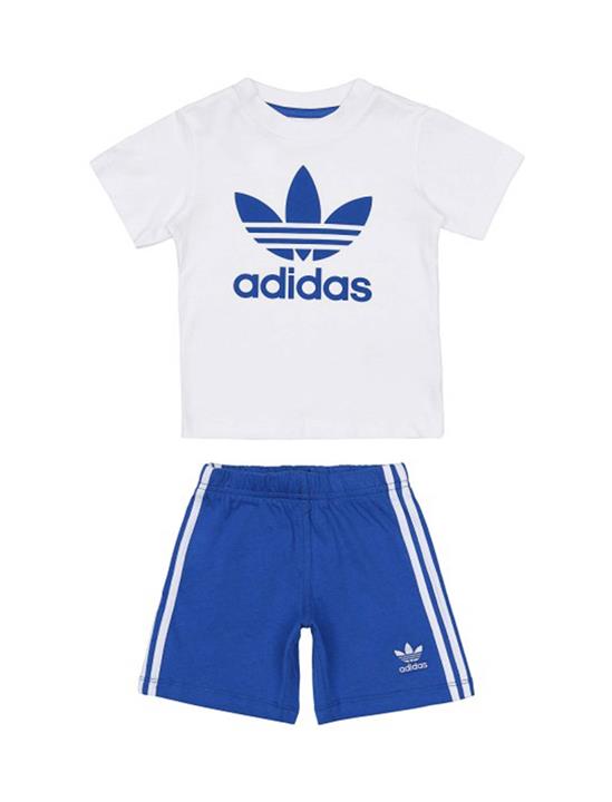 Adidas Originals ست تی شرت و شلوارک نخی بچگانه Trefoil